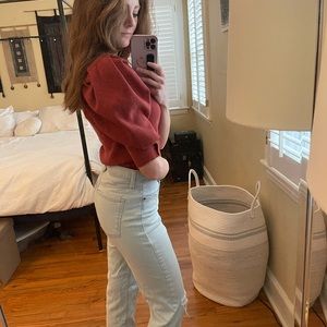 Bluivy puff sleeve sweater